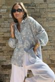 Hush Pillow Cotton Bandana B Boyfriend Shirt Cloud Grey
